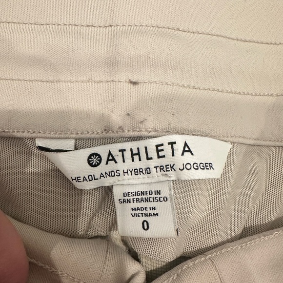 Athleta Headlands Hybrid Trek Jogger |Women’s Size 0 | MidRise Performance Pants - Picture 3 of 5
